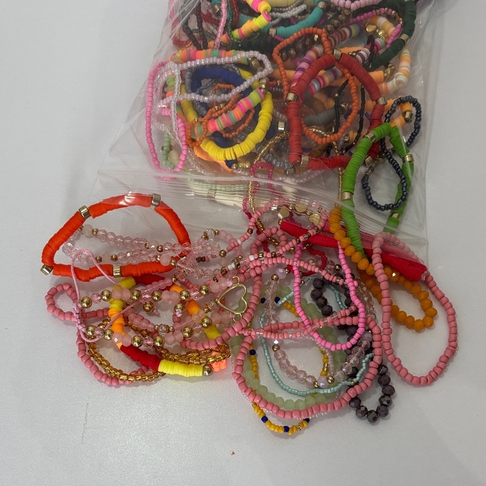 Mystery Colorful Beaded Bracelet Set - Picture 2 of 2